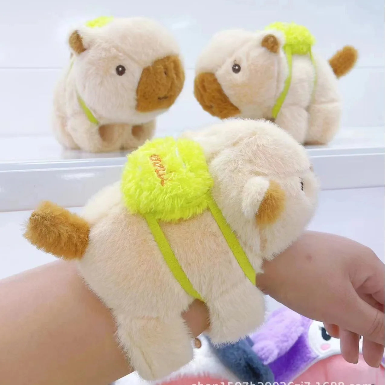 Kapibala 8-Inch Single Cross-Border Doll Foreign Bear Capybara Plush Toy for Party Wholesale Availability