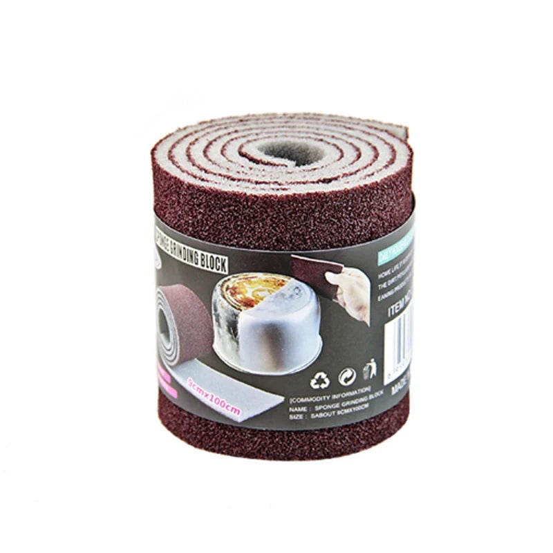 Magical melamine sponge for motorcycle parts and kitchen - heavy-duty cleaning sponge
