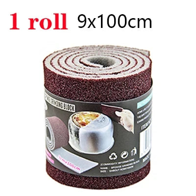 Magical melamine sponge for motorcycle parts and kitchen - heavy-duty cleaning sponge