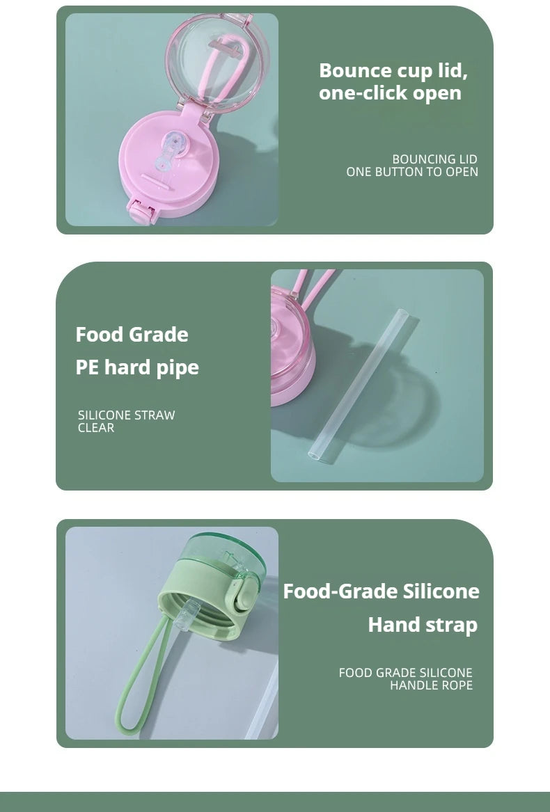 150/250ml Stainless Steel Thermal Water Bottle With Straw Mini Thermos Cup for Tea Coffee Mug Travel Vacuum Flasks Insulated Cup