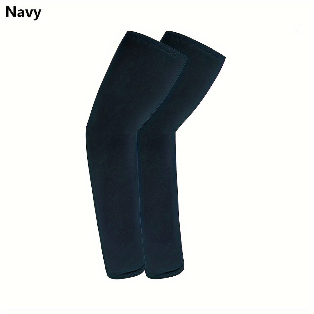 2pcs Arm Sleeves - Warm, Cooling, Sports Sleeve Hand Covers for Running, Fishing, Cycling | Durable Textile Material, Black with Colorful Patterns, Hand Washable, Sports Armwear | Patterned Sleeve | Woven Texture
