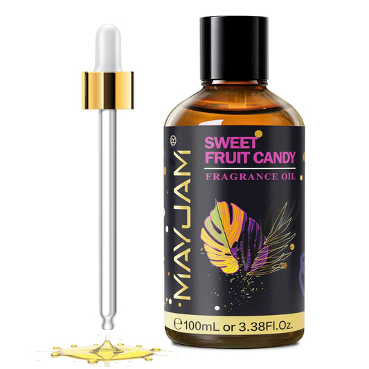 3.38fl.oz Fragrance Oil Sweet Fruit Candy Violet Reverie Orchid Blossom Almond & Vanilla for Aroma Humidifier Home Car Diffuser